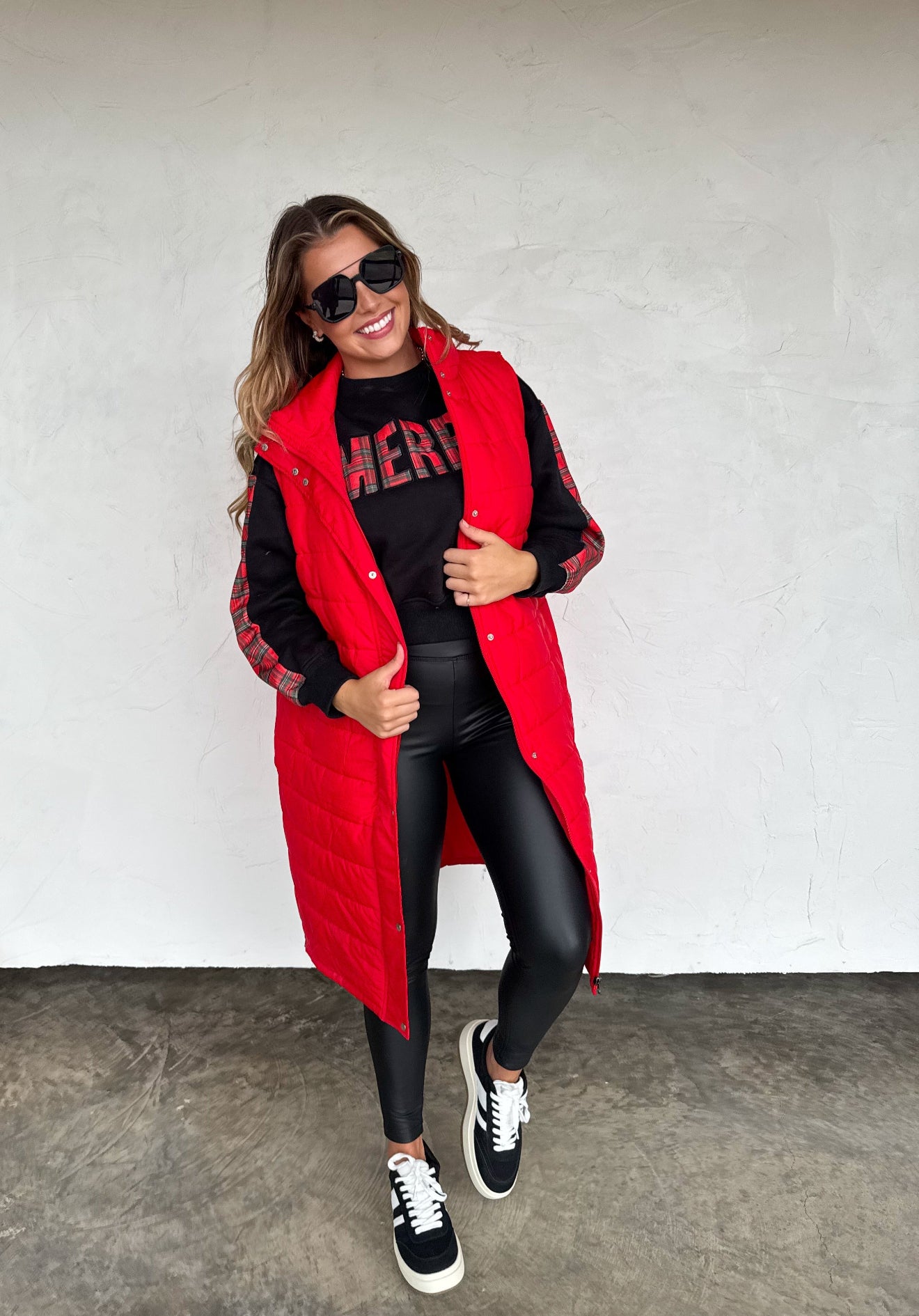 PREORDER - Merry Plaid Pants Set