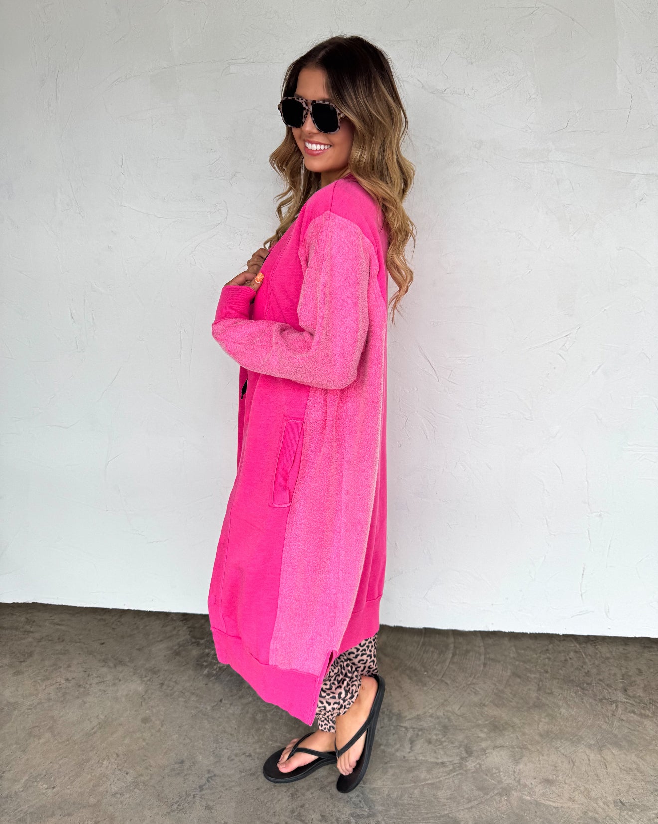 Desi Sweatshirt Cardigan - 4 colors