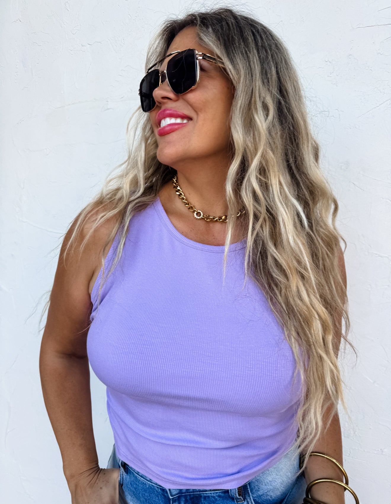 Taylor Ribbed Tank - 5 colors