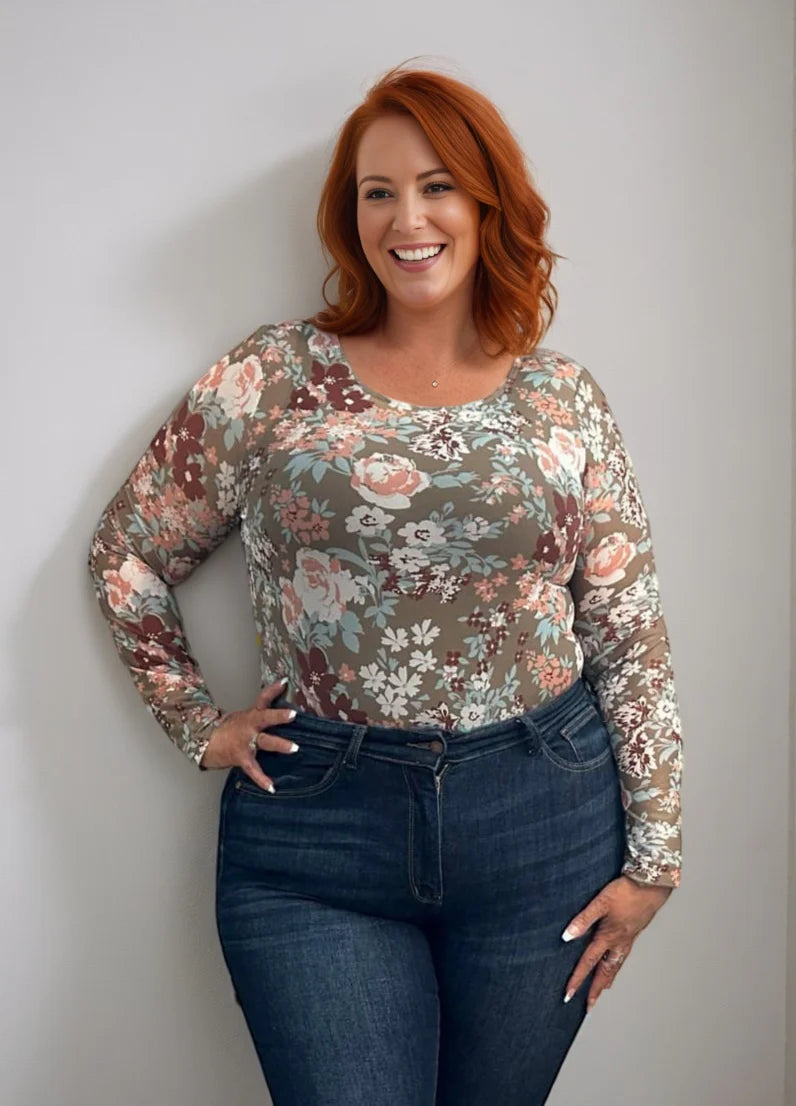 Buy Myself Flowers Mesh Top - 3 colors