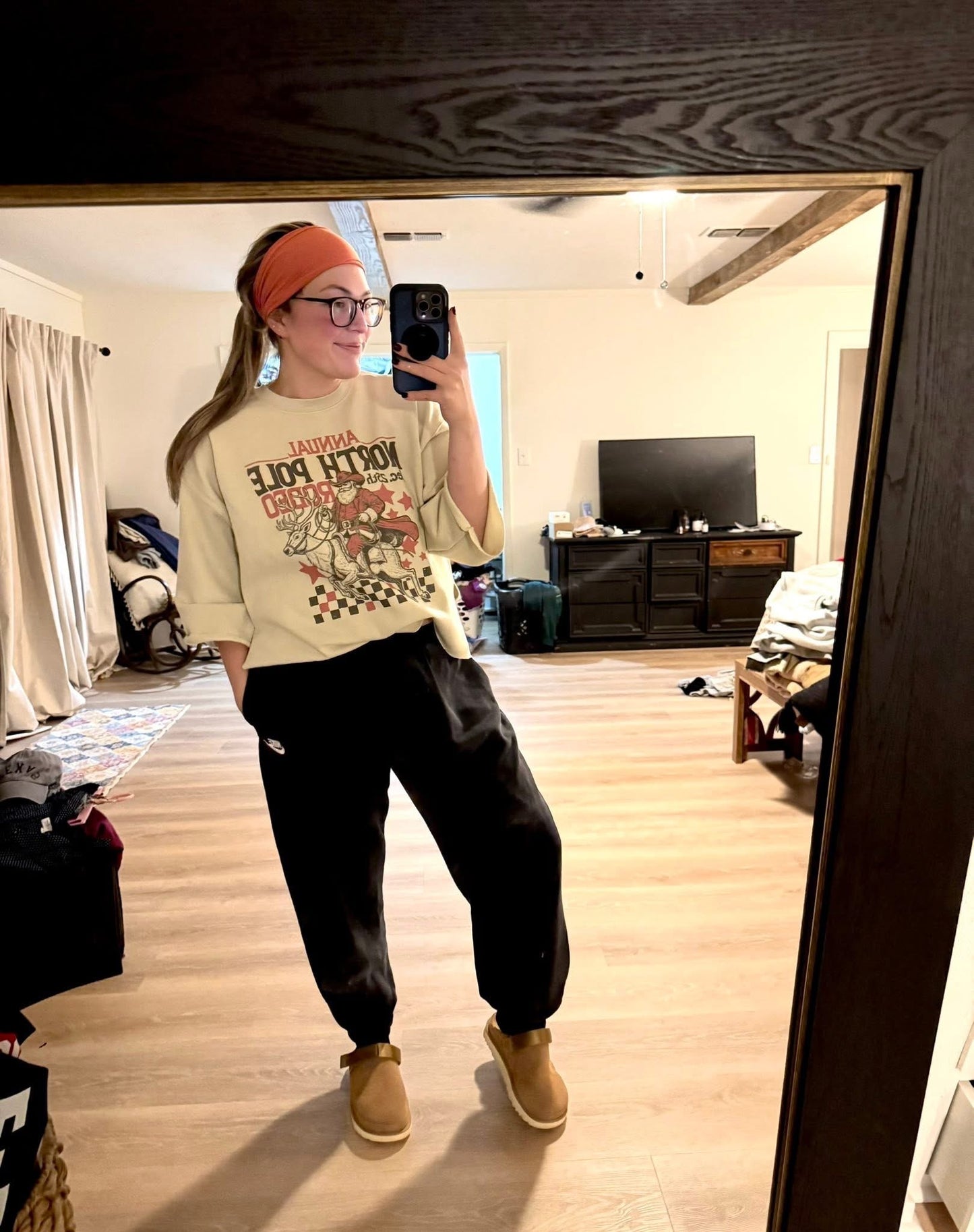 North Pole Rodeo sweatshirt