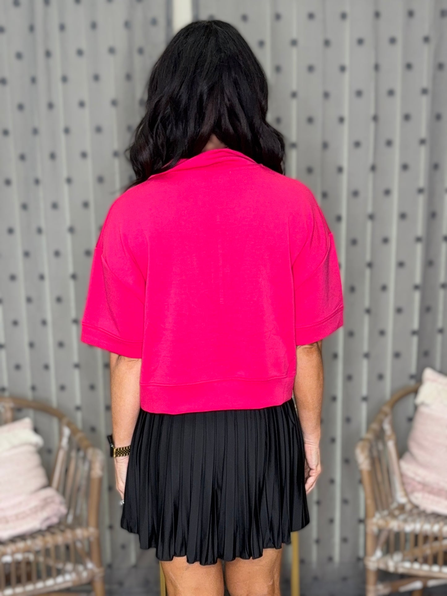 Zip Me Up Sporty Top - 2 colors