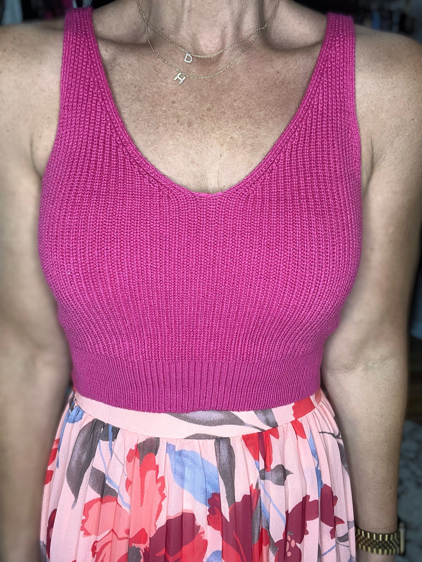 Works For Me Sweater Knit Tank