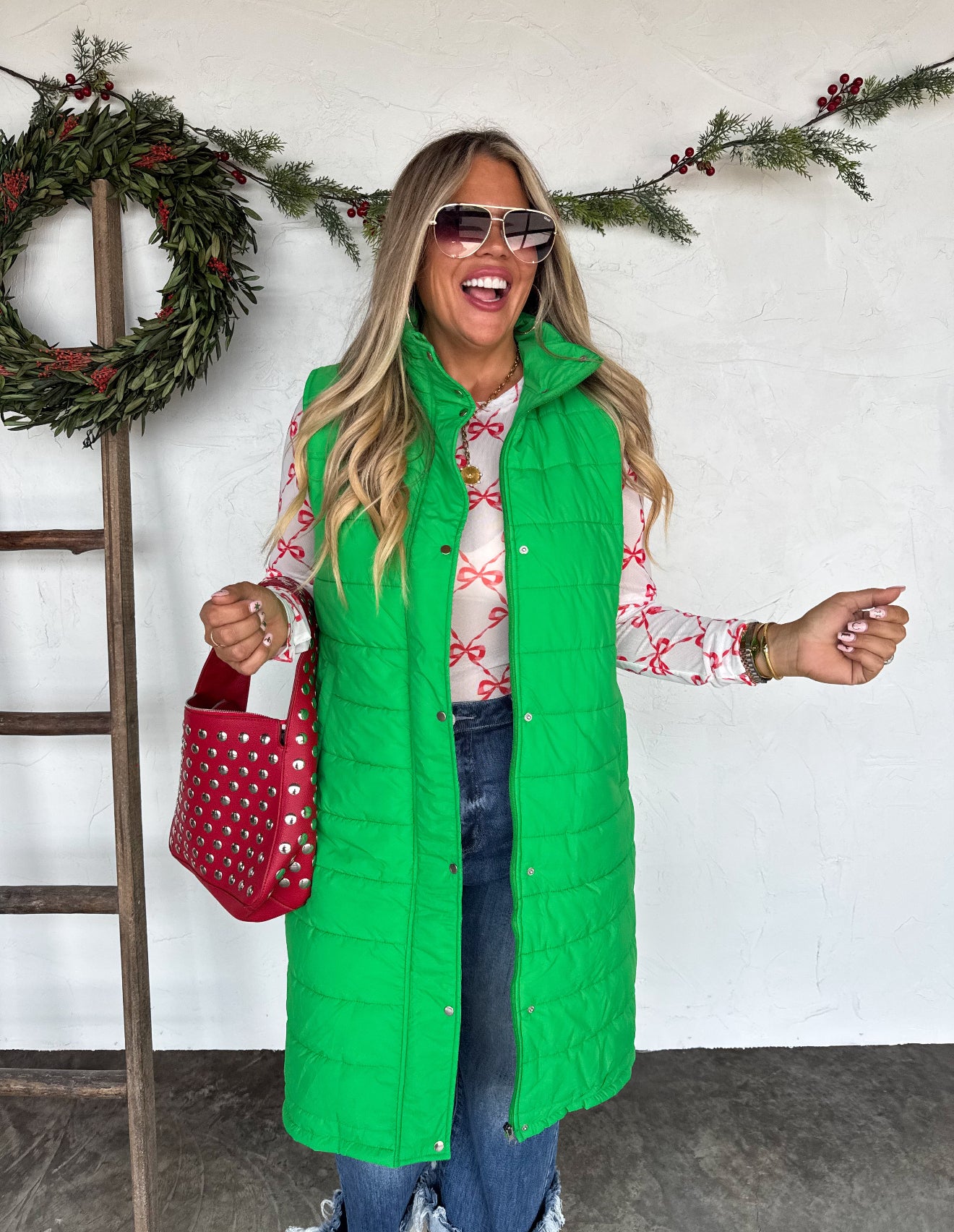 PREORDER - Kendall Long Puffer Vest - 5 colors
