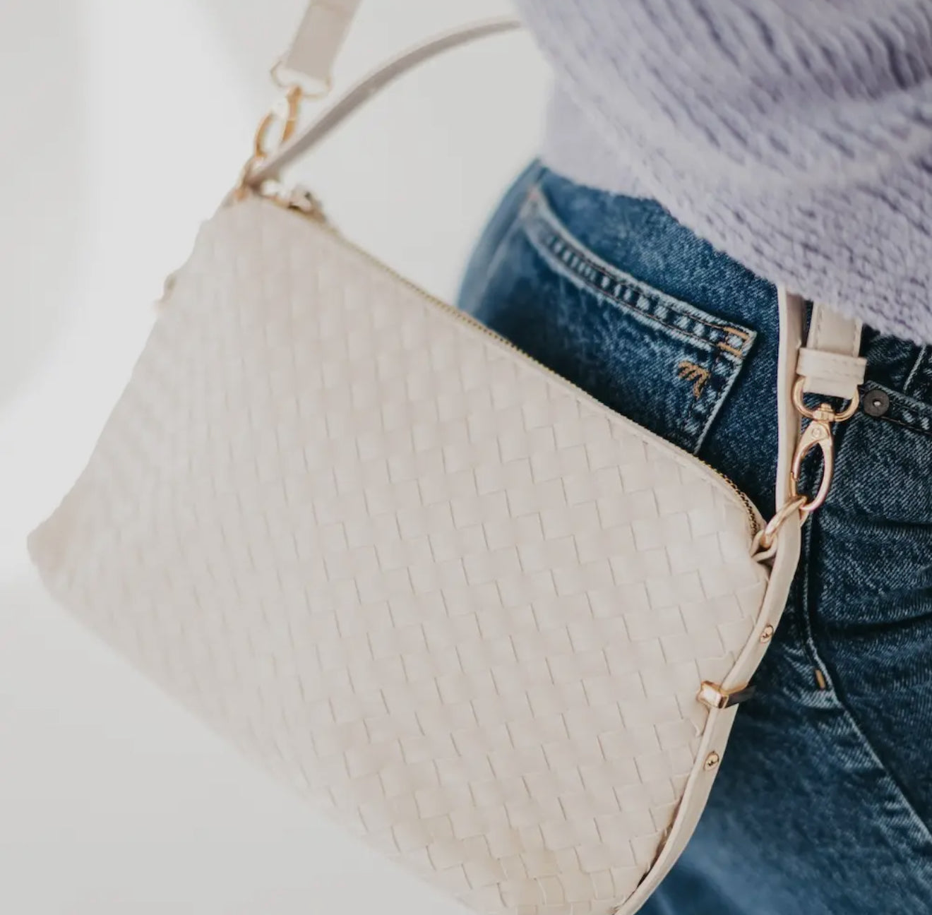 Harper Hobo Woven Shoulder Bag - 3 colors