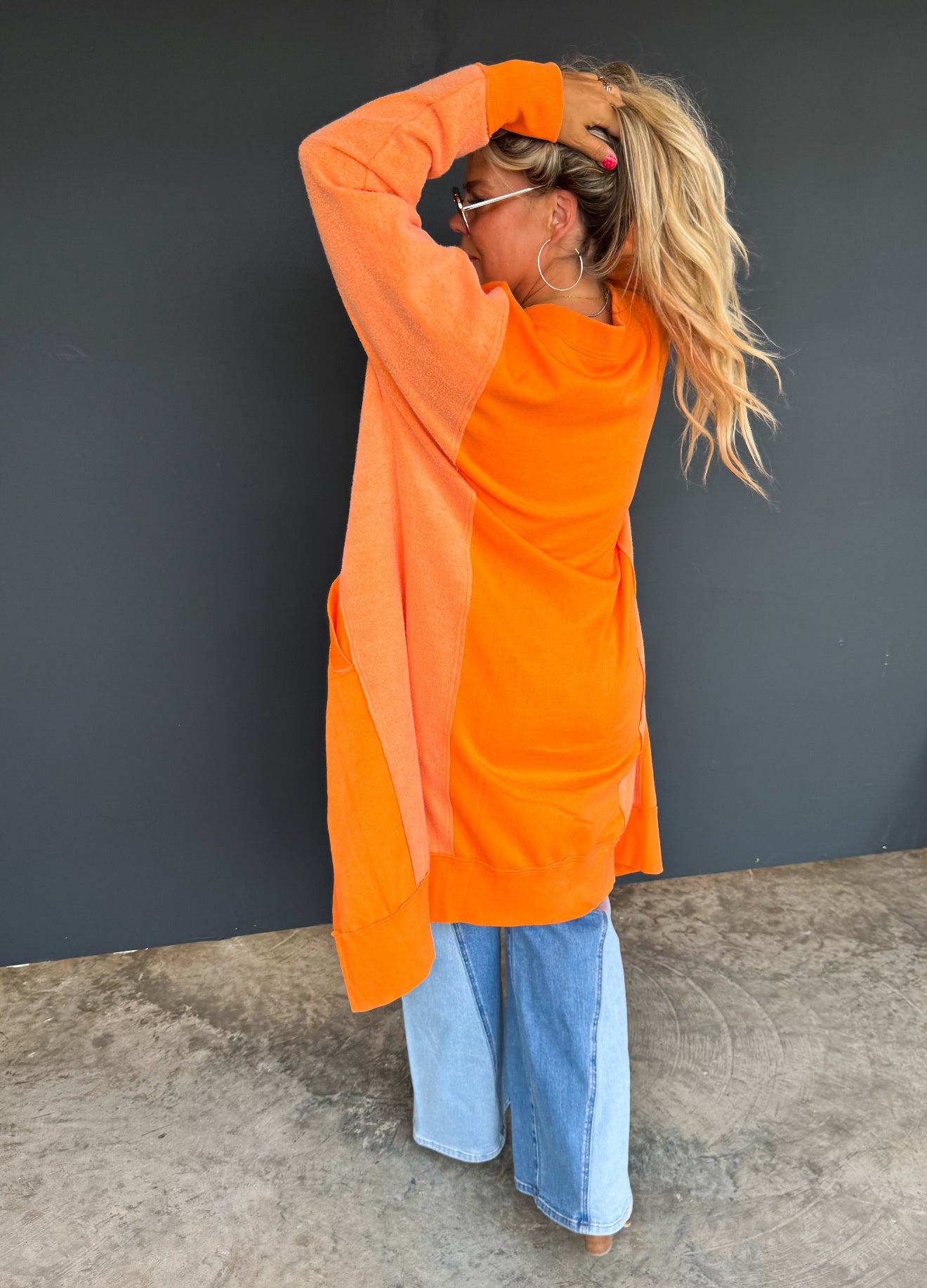 Desi Sweatshirt Cardigan - 4 colors