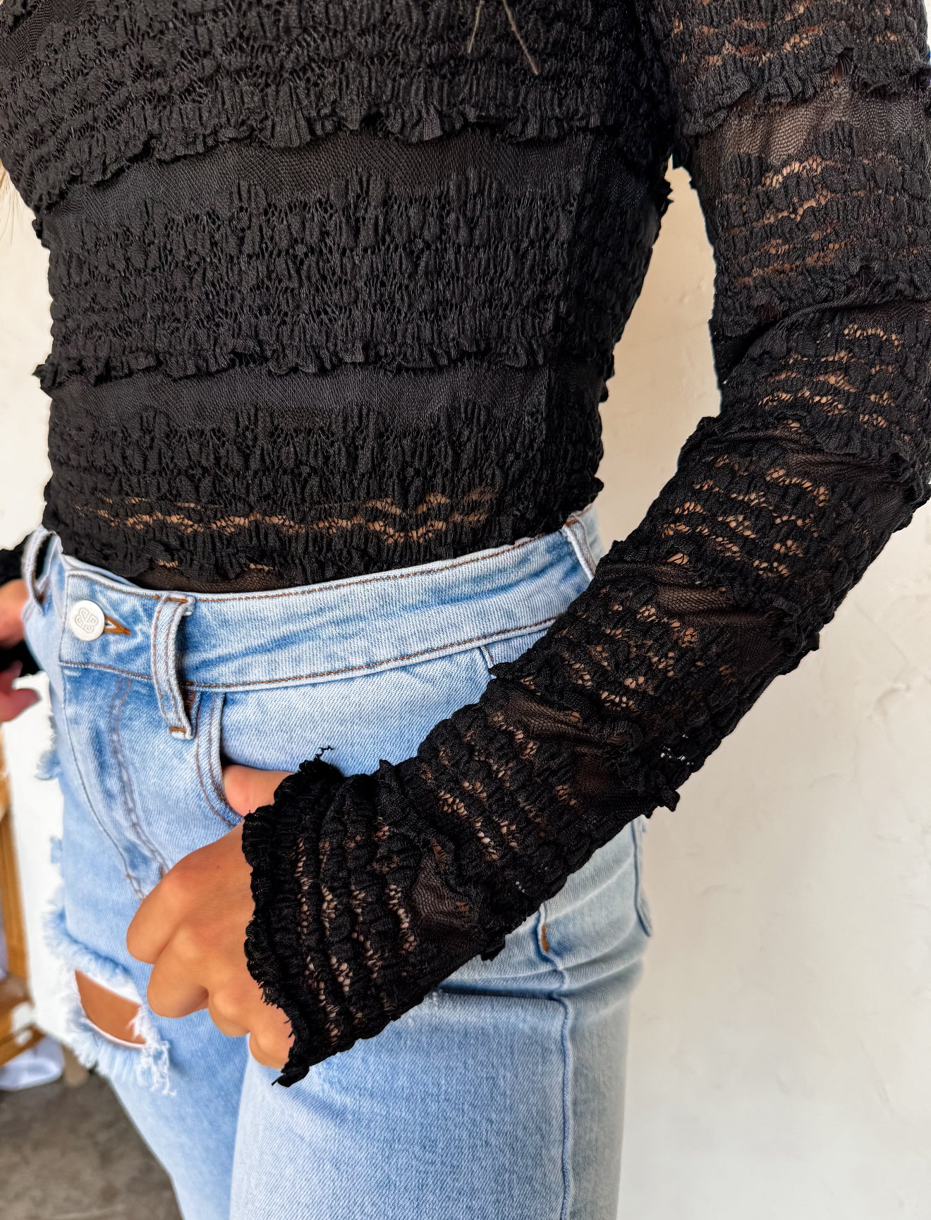 PREORDER - Long Sleeve Rosalie Top - 3 colors