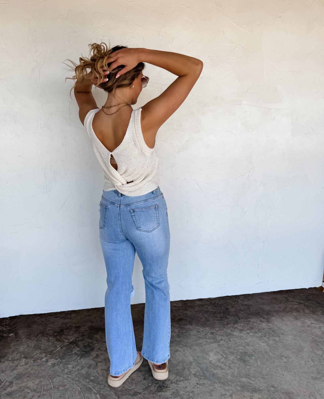 Hamptons Twist Back Tank