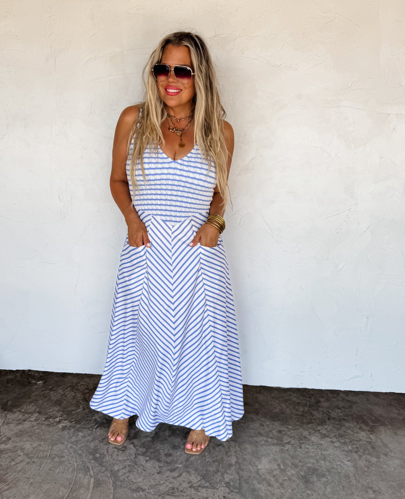 Luciana Striped Dress - 3 colors