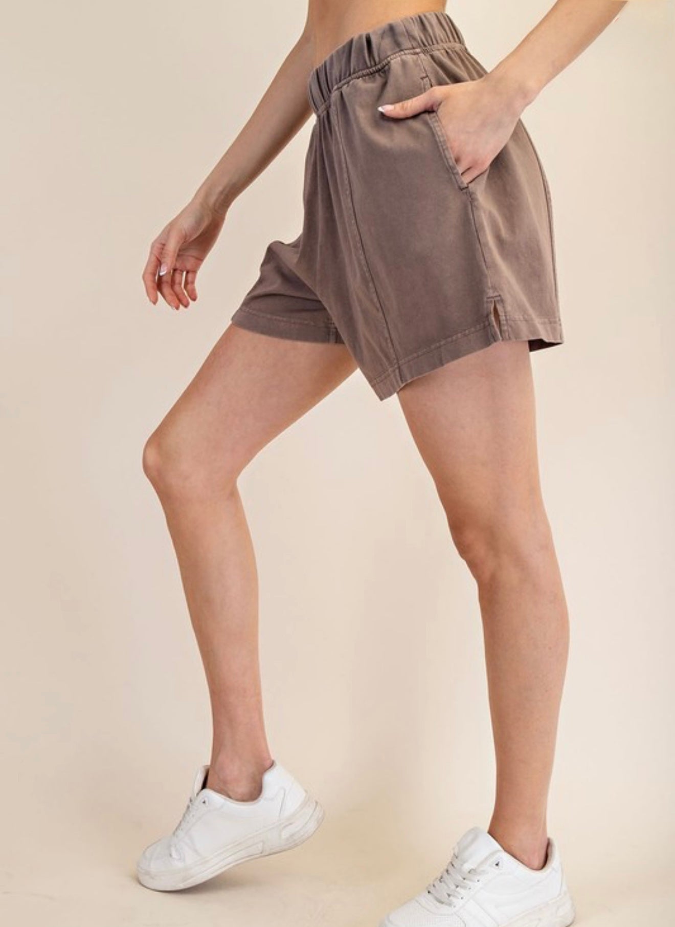 PREORDER - Sunday Morning Shorts in Mocha