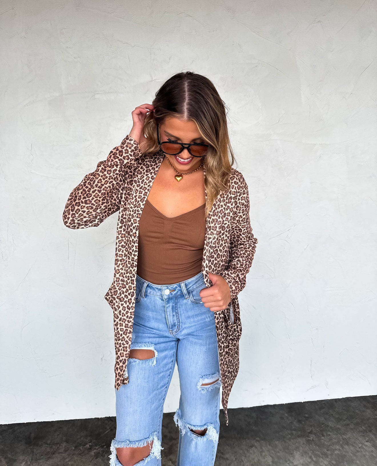 PREORDER - Camo & Cheetah Print Lola Cardigans