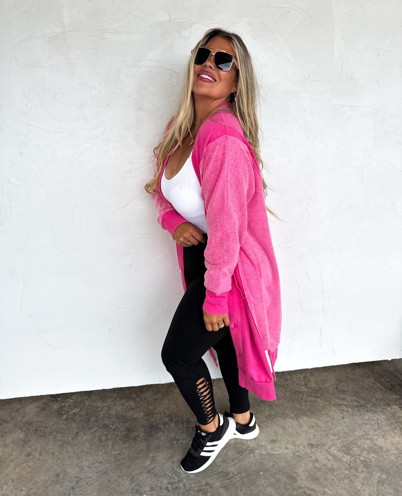 Desi Sweatshirt Cardigan - 4 colors