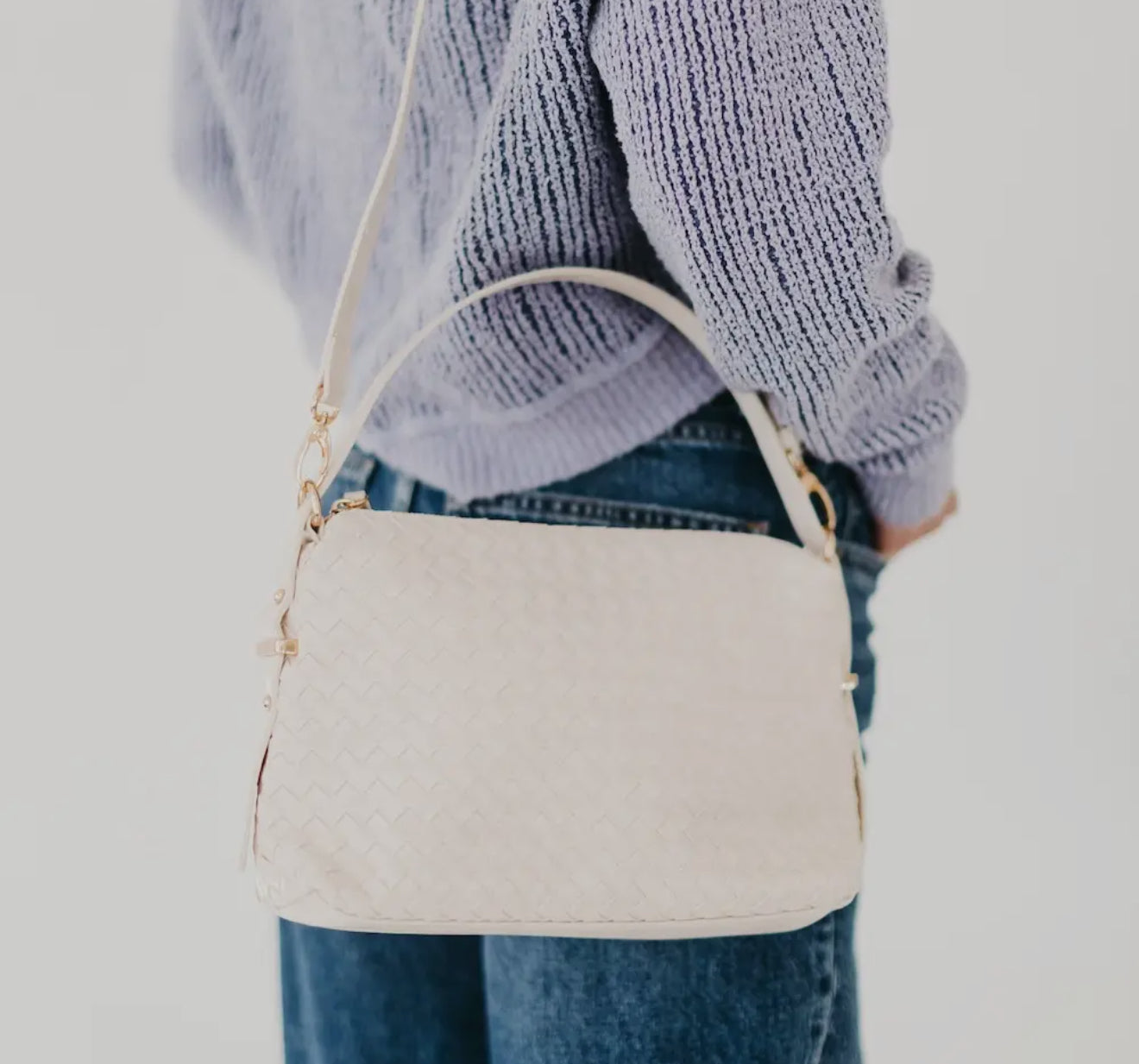 Harper Hobo Woven Shoulder Bag - 3 colors