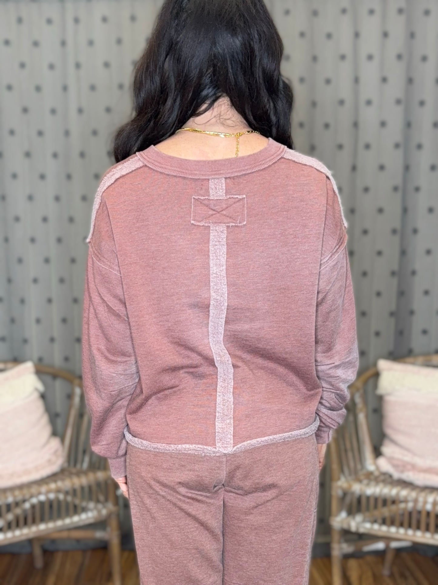 Faded Feels V-Neck Pullover - 5 colors