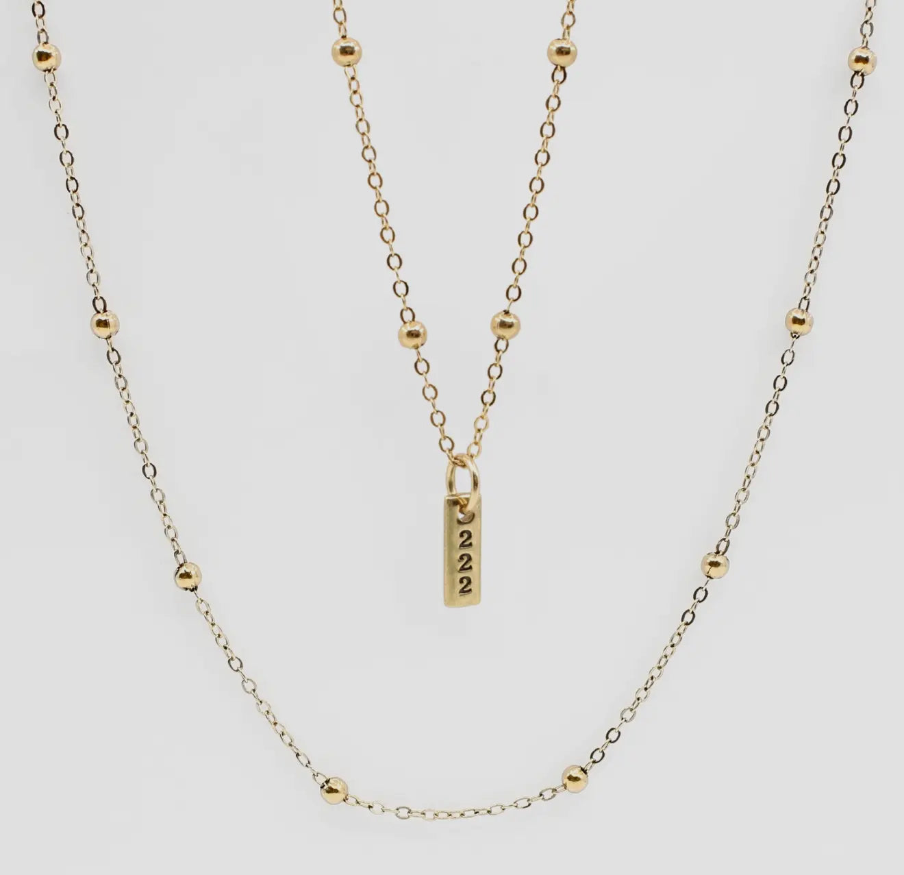 PREORDER - Angel Numbers Dainty Necklace