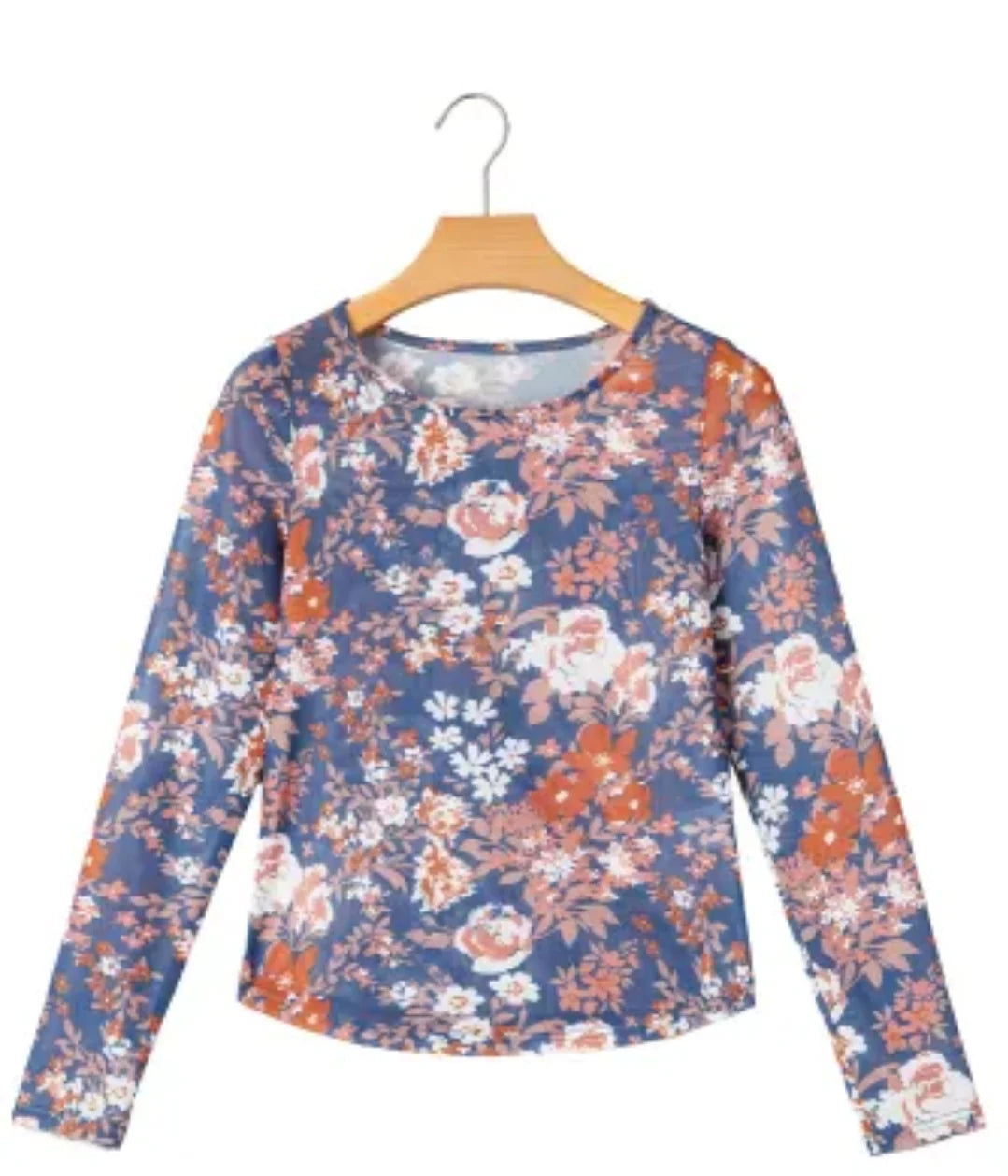 Buy Myself Flowers Mesh Top - 3 colors