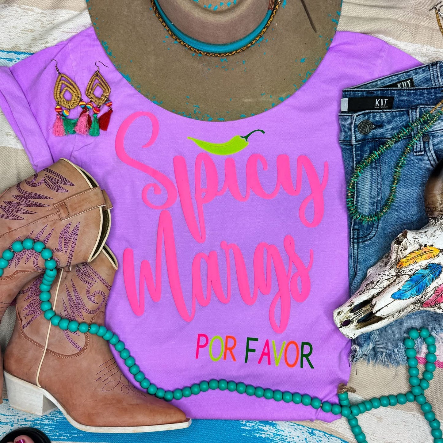 PREORDER - Spicy Margs Por Favor Tee - 4 colors