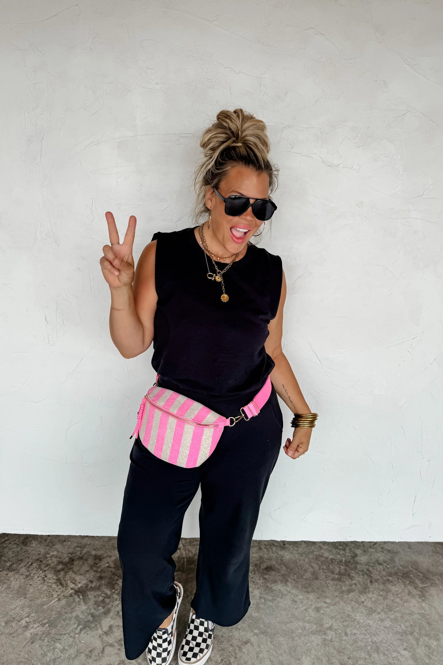 PREORDER - Stripe Terry Bum Bag - 3 colors