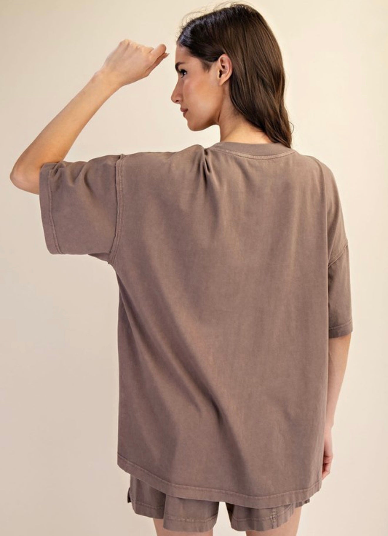 PREORDER - Sunday Morning Tee in Mocha