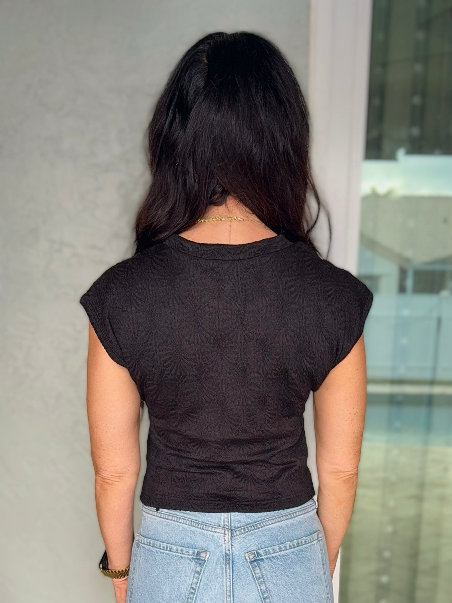 Harley Cap Sleeve Basic Top - 4 colors
