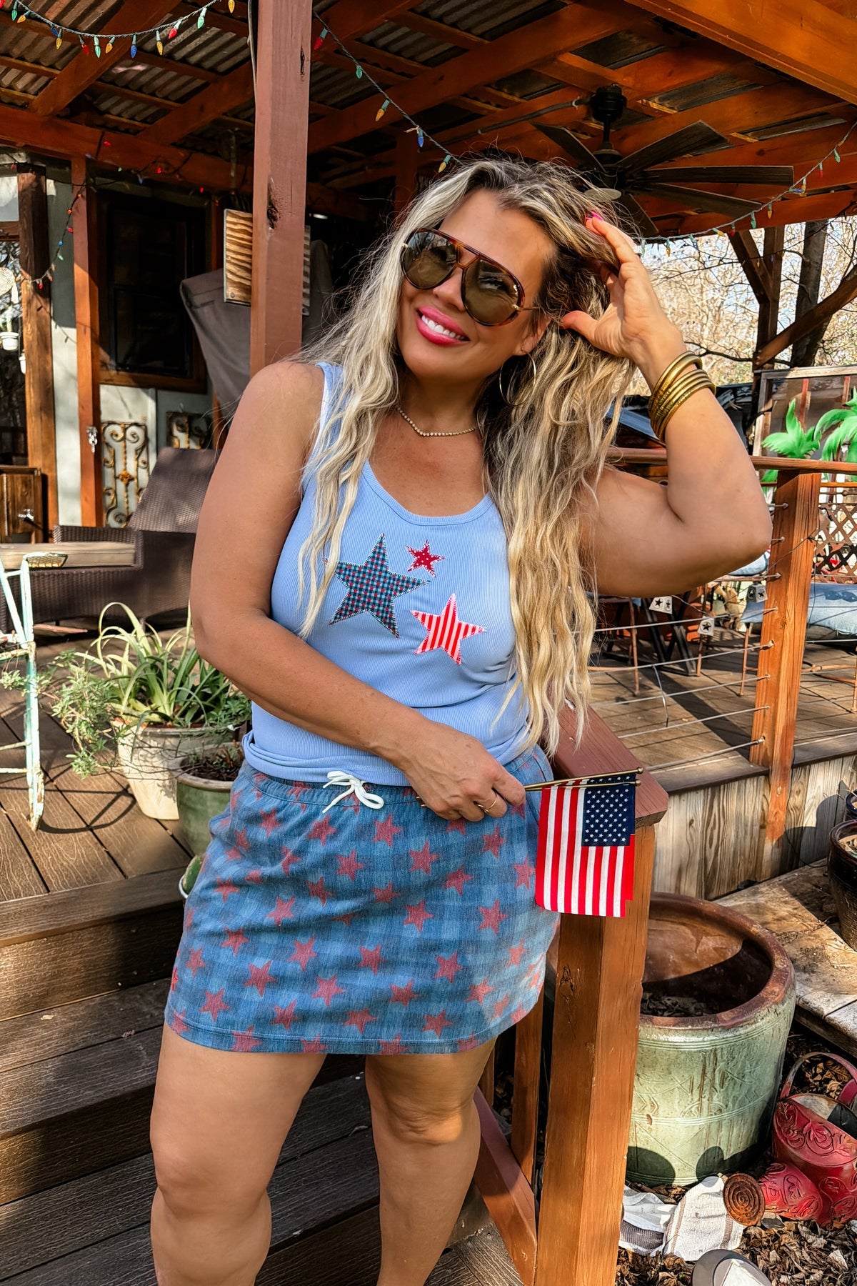 PREORDER - Indie Star Patch Tank - 3 colors