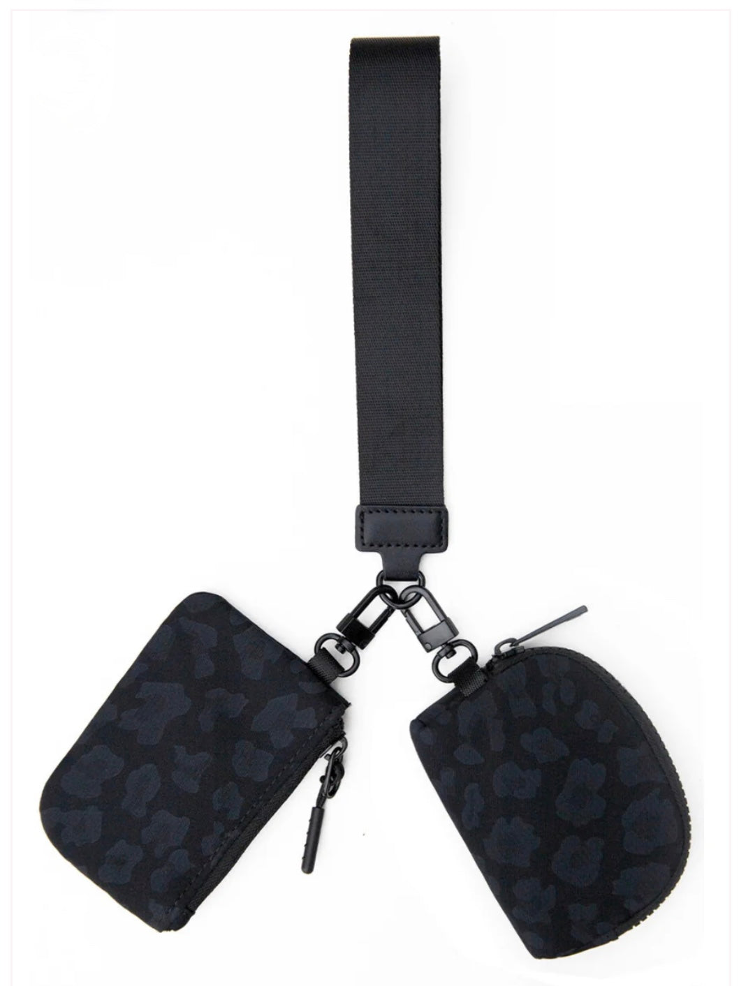 Double Pouch Wristlet - 8 colors
