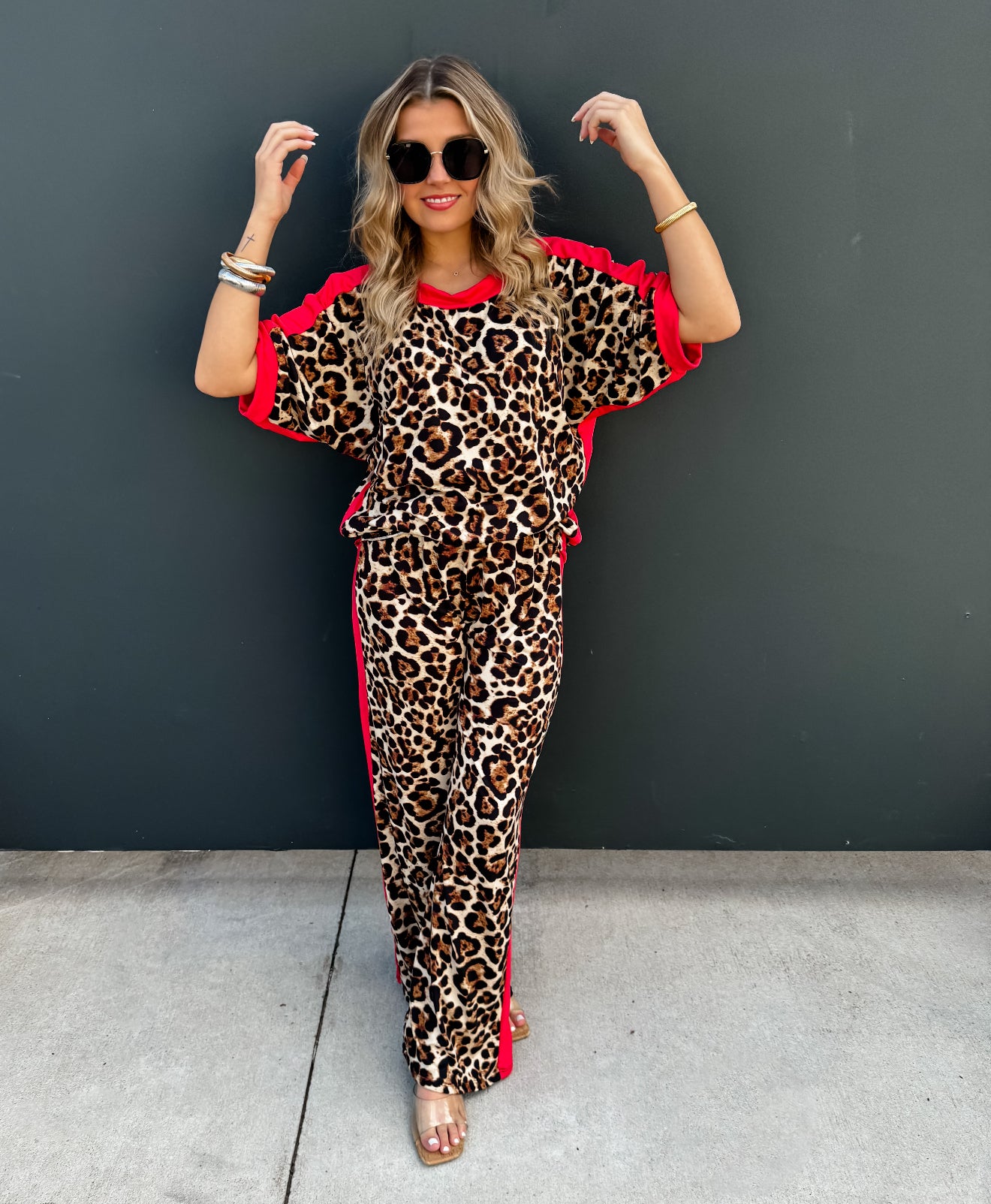 FIERCE & FLIRTY CHEETAH TOP