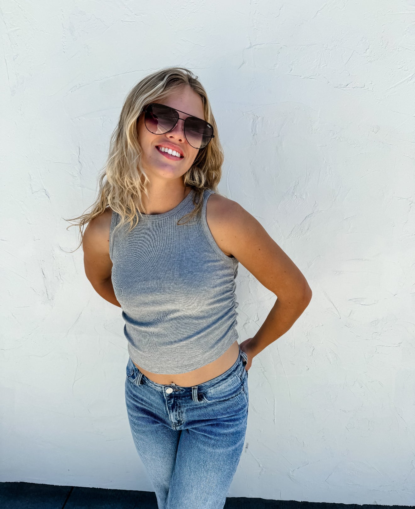 Taylor Ribbed Tank - 5 colors