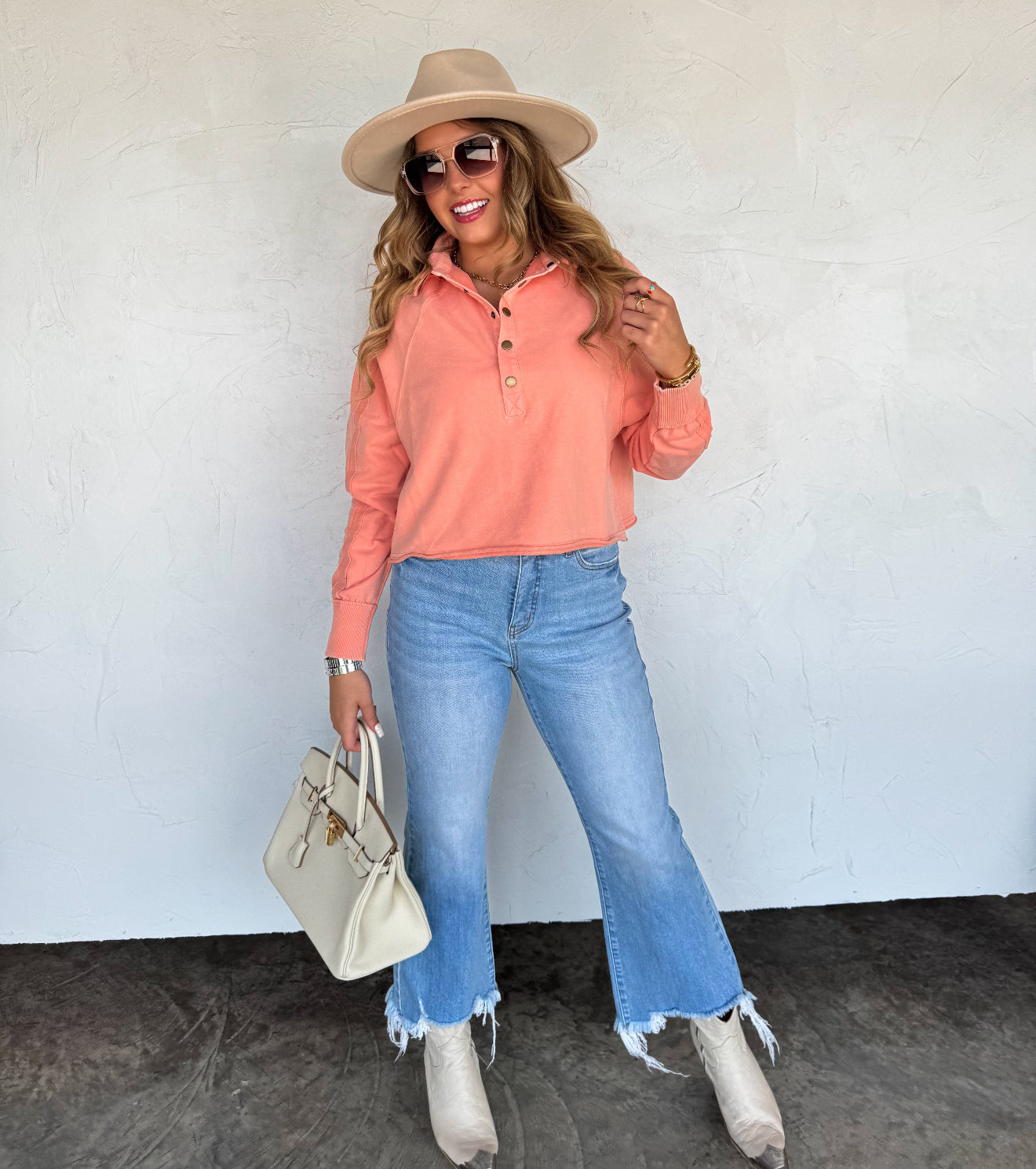 Marley Snap Button Sweatshirt - 4 colors