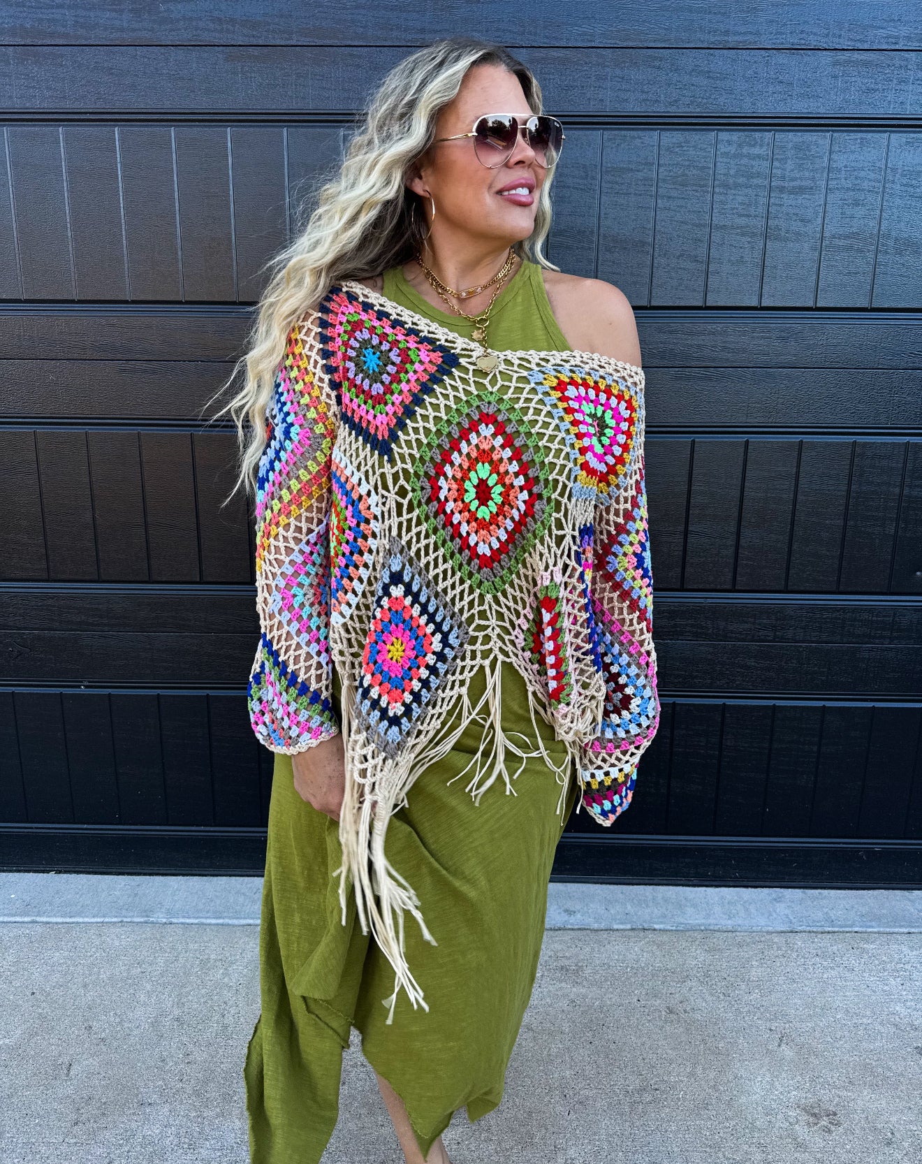PREORDER - Bobo Crochet Knit Tops - 5 colors