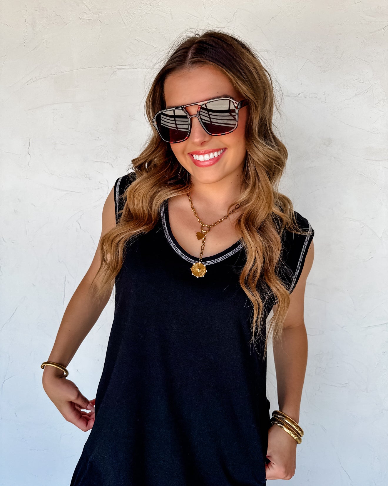 PREORDER - Relaxed Summer Split Hem Dress - 3 colors