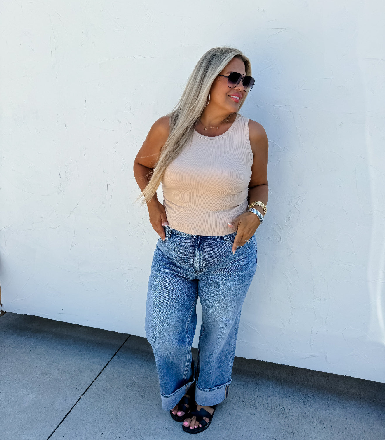 Taylor Ribbed Tank - 5 colors