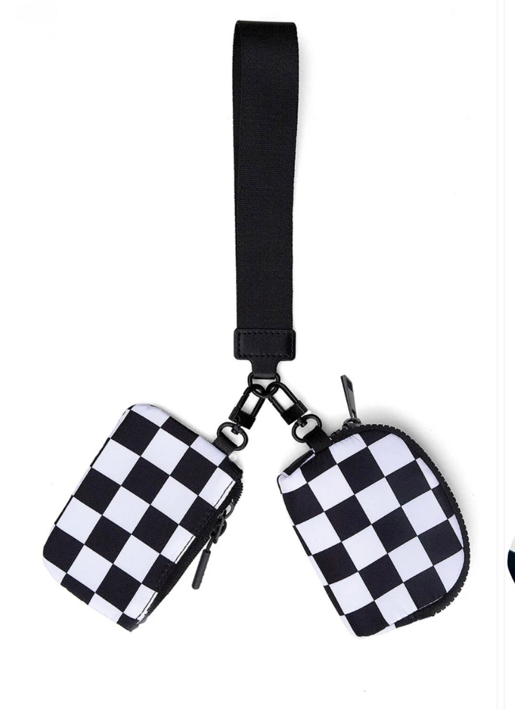 Double Pouch Wristlet - 8 colors