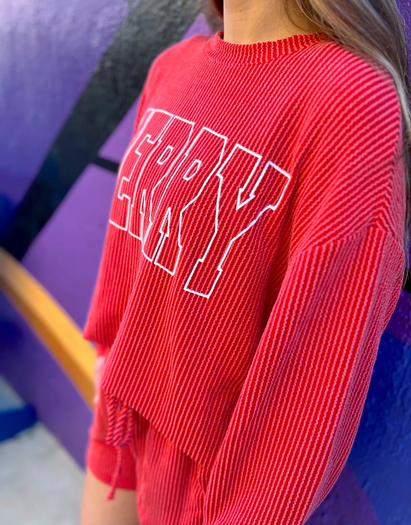 Merry Ribbed Set