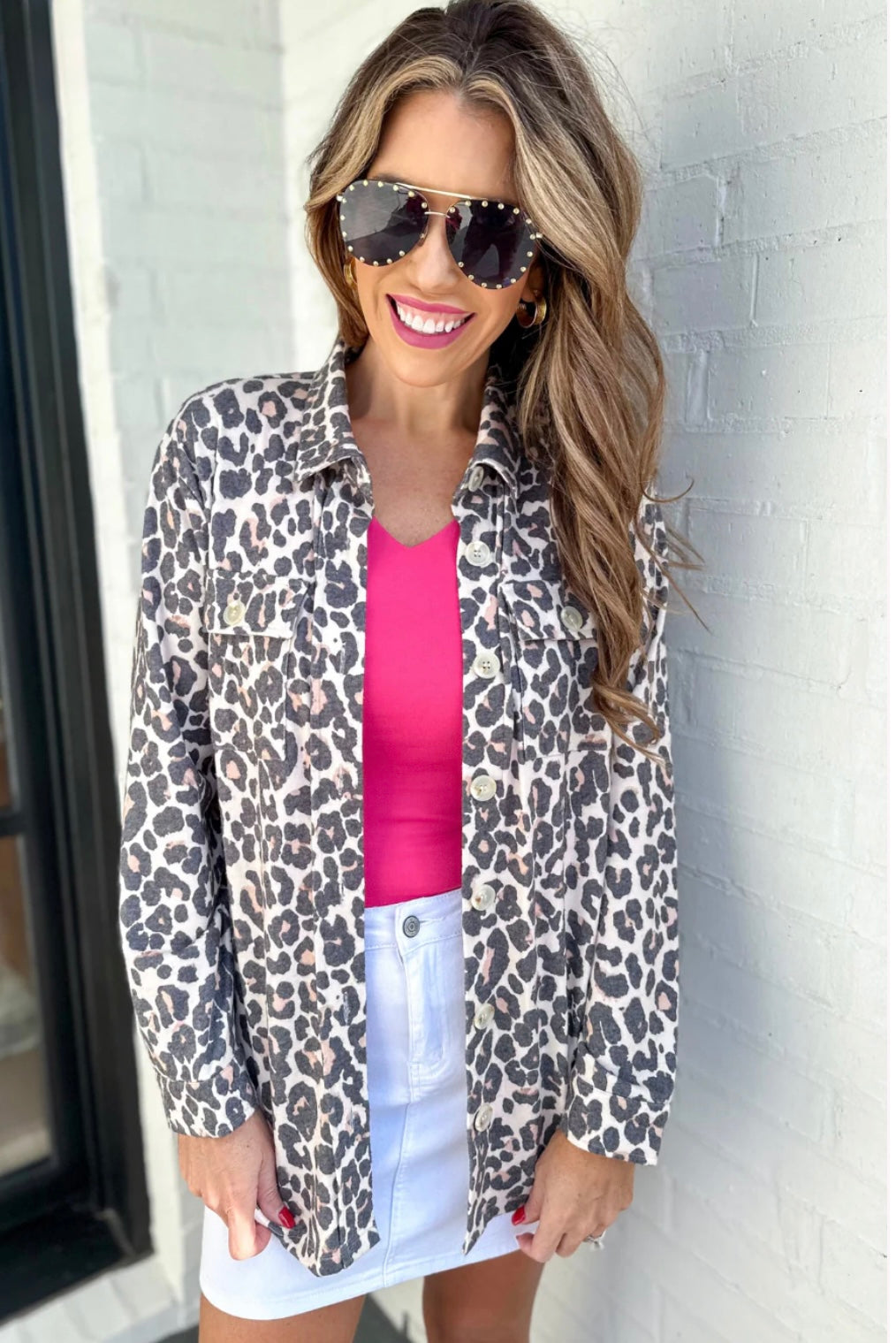 Chelsey Button Up Top - 2 patterns