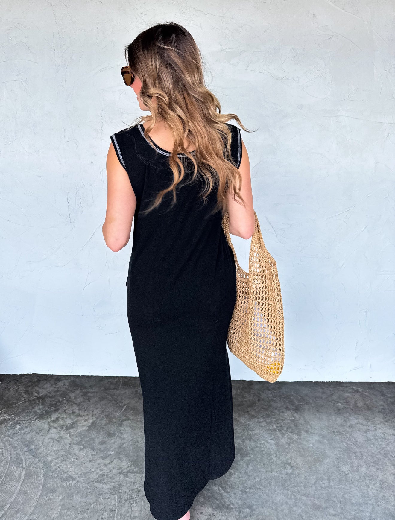 PREORDER - Relaxed Summer Split Hem Dress - 3 colors