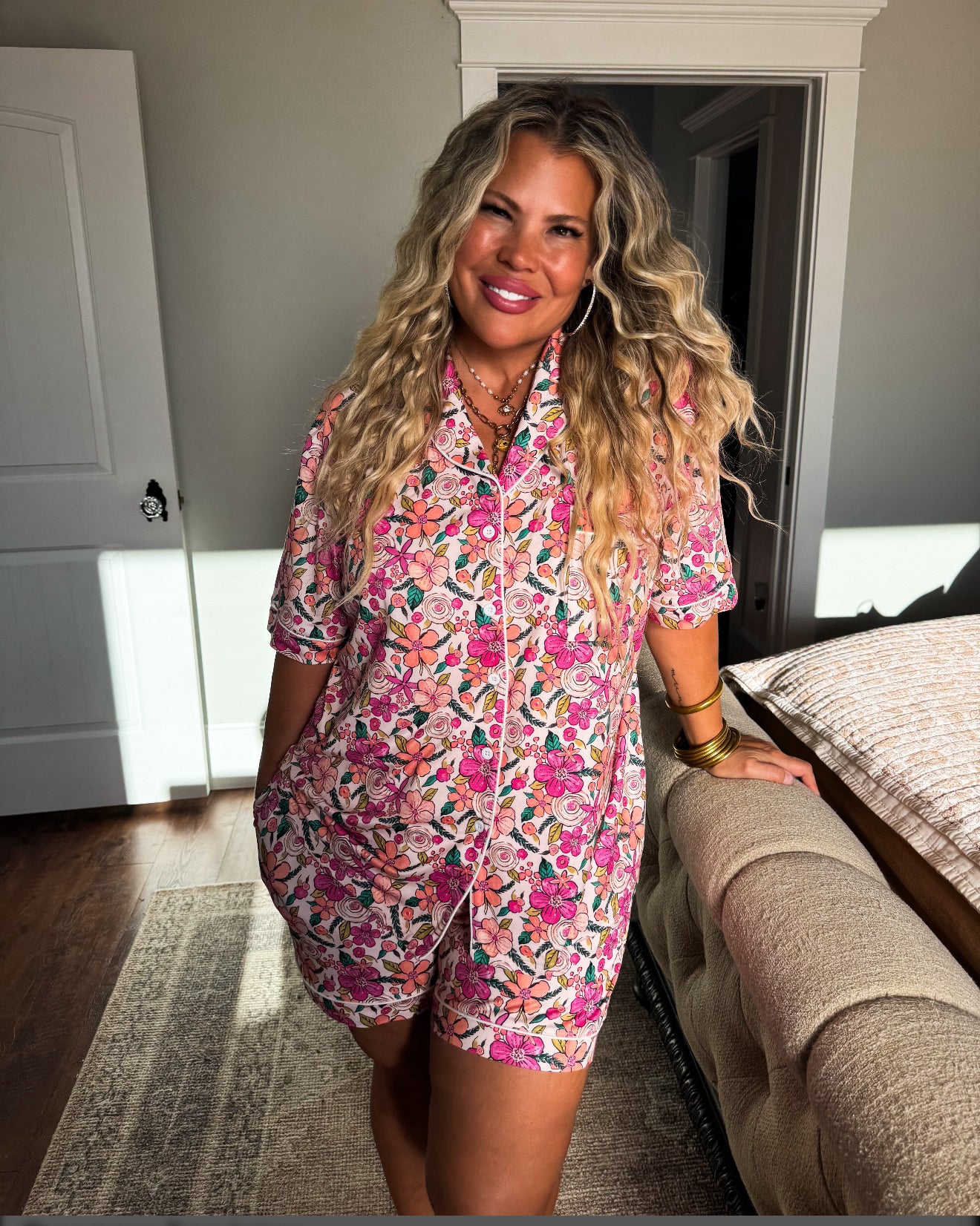Floral & Cherries PJ Sets - 2 patterns