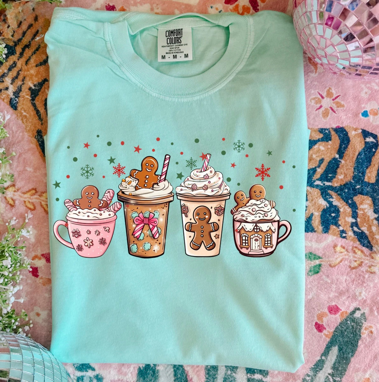 Gingerbread Drinks Tee