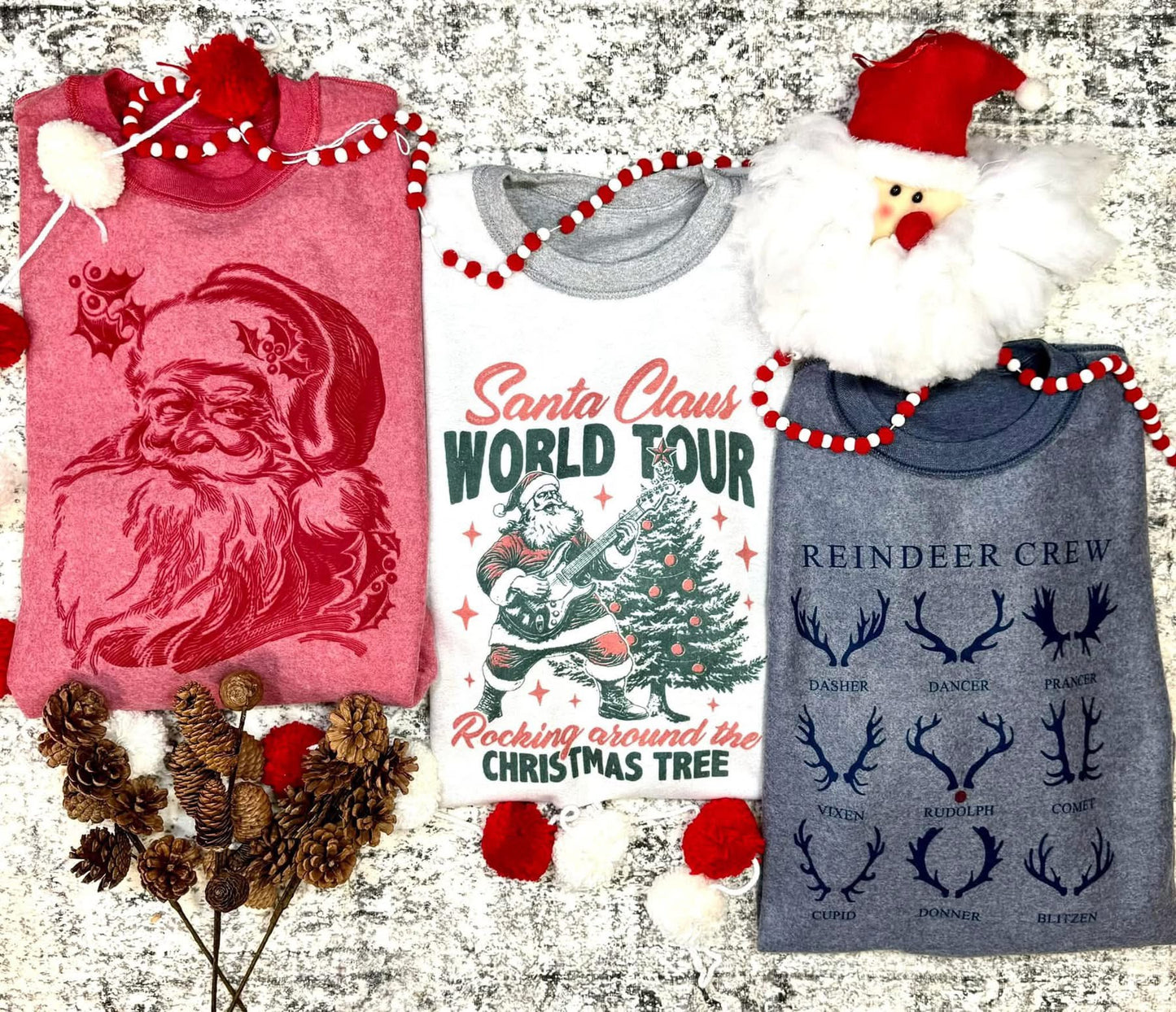 PREORDER - Inside Out Christmas Sweatshirts - 3 colors