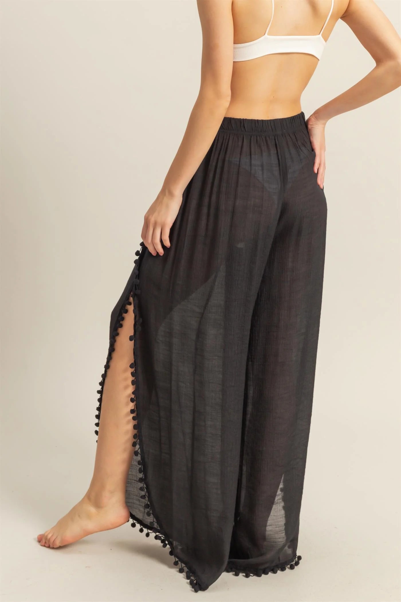 PREORDER - Making Waves Coverup Flowy Pants