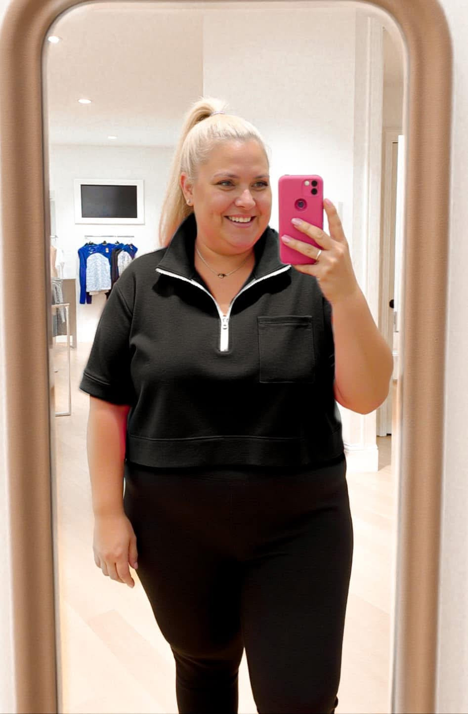 Zip Me Up Sporty Top - 2 colors