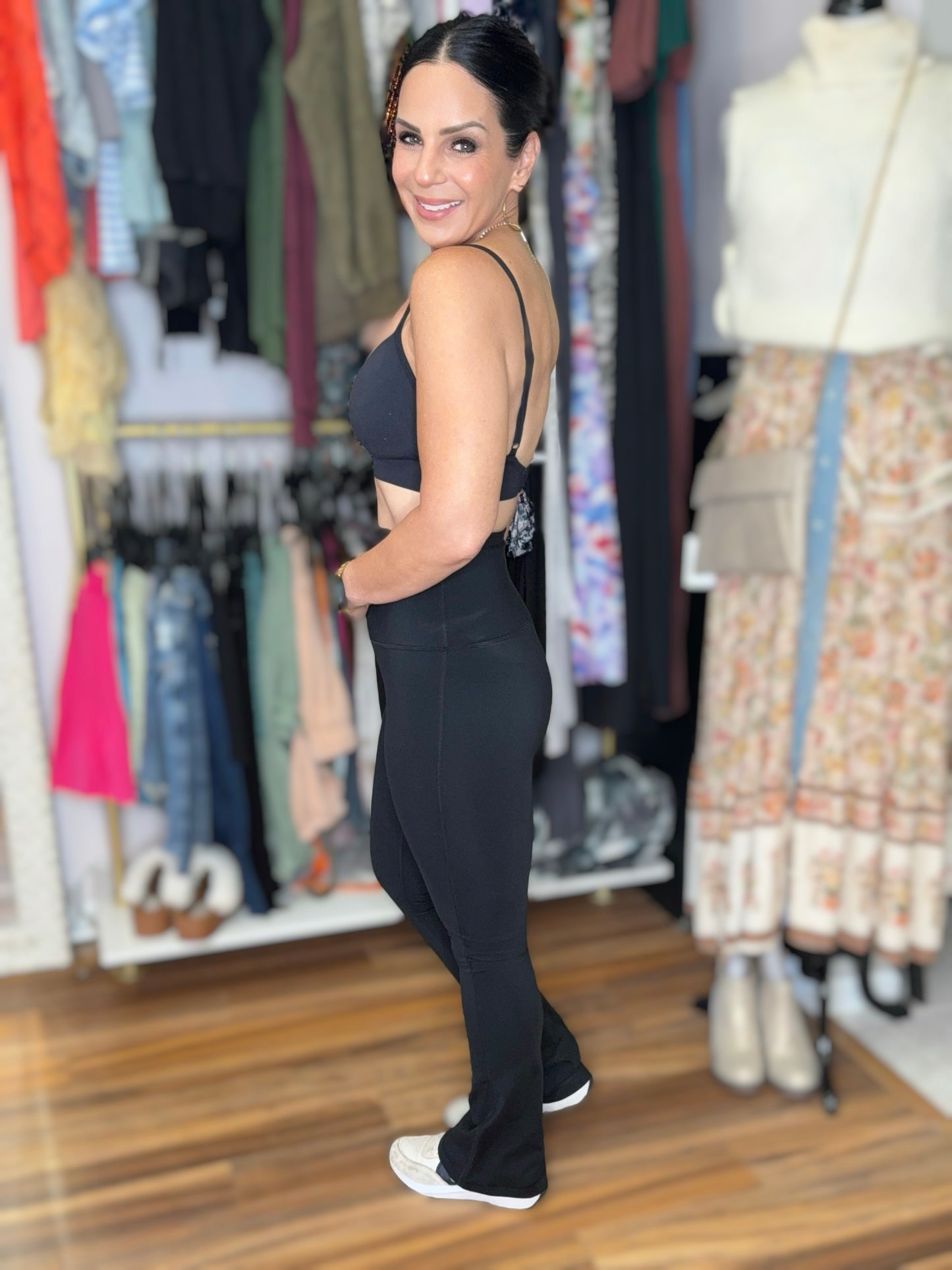 Everyday High Waisted Leggings - Flare