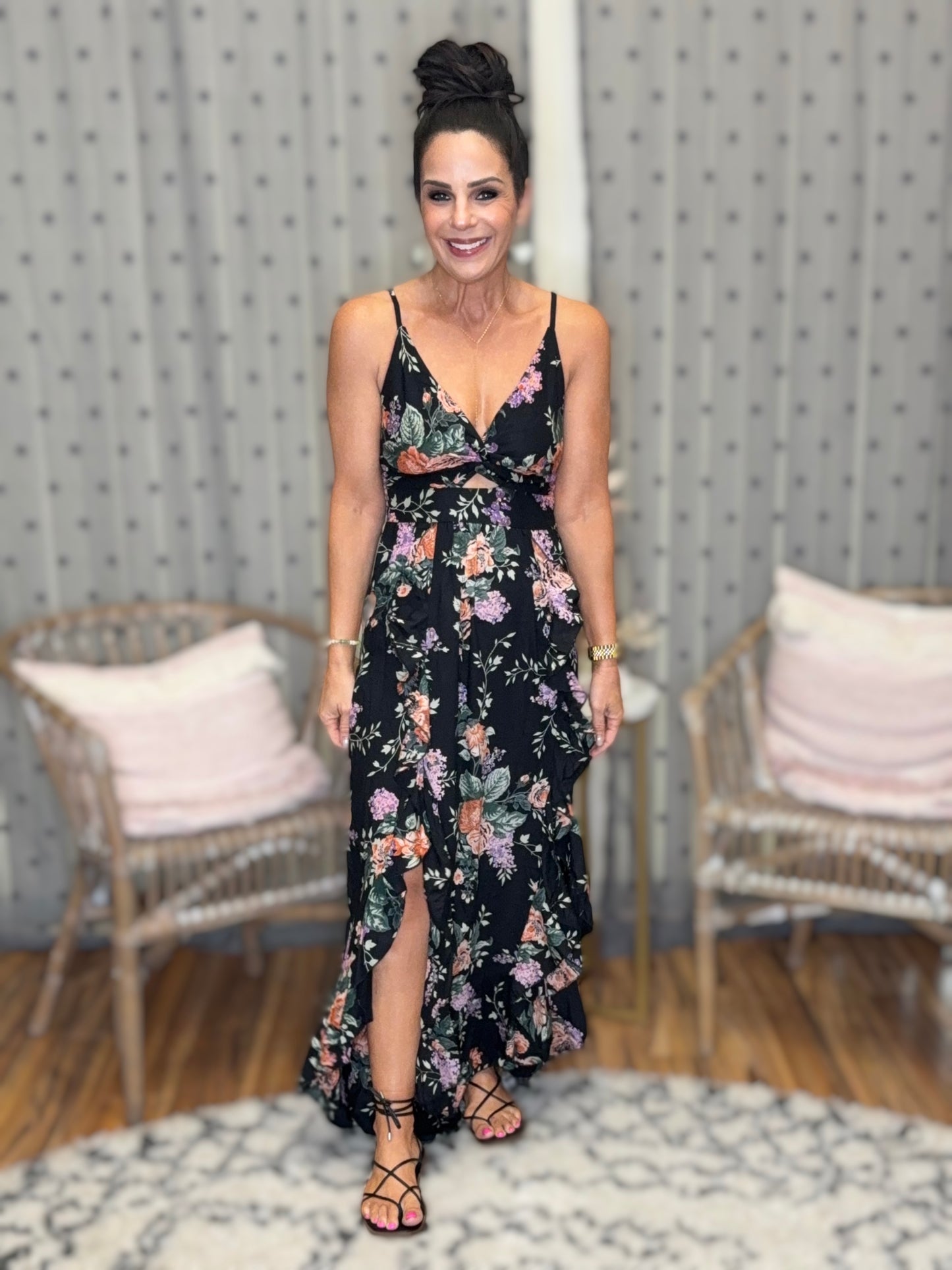 Spring Blooms Maxi Dress