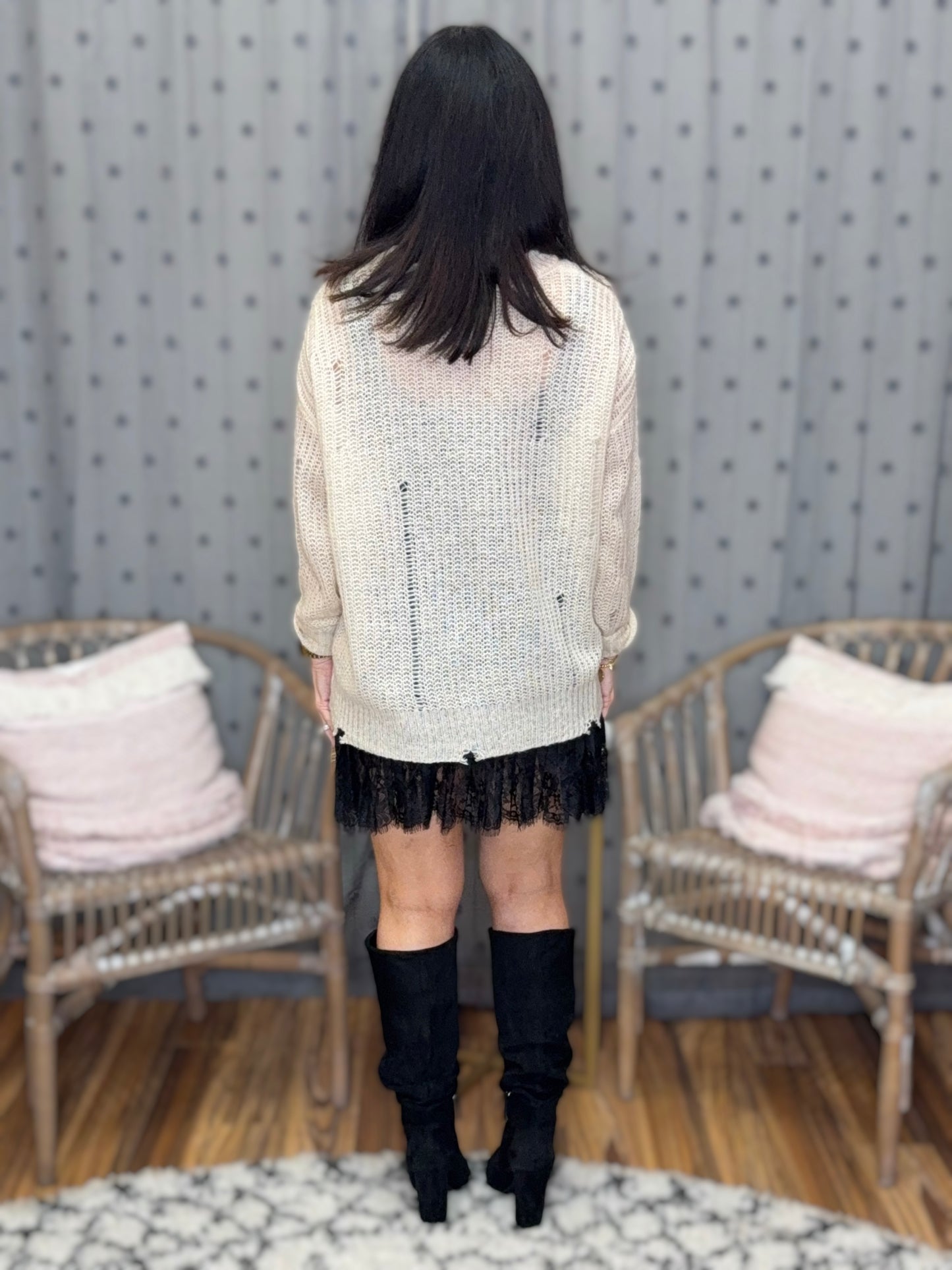 Viviane Lace Slip Skirt