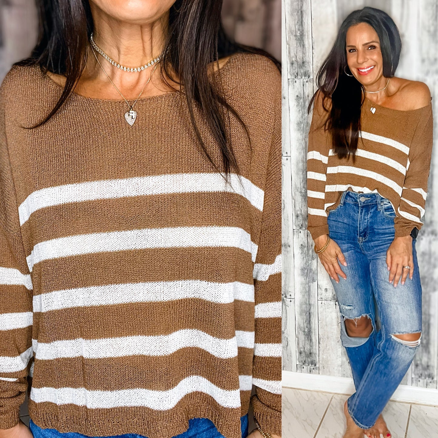 Annie Striped Sweater