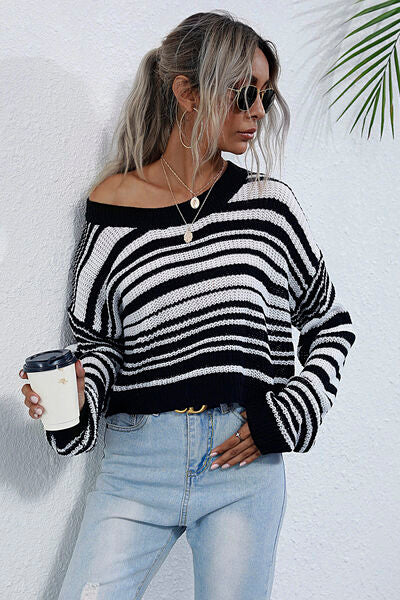 Zazie Striped Sweater