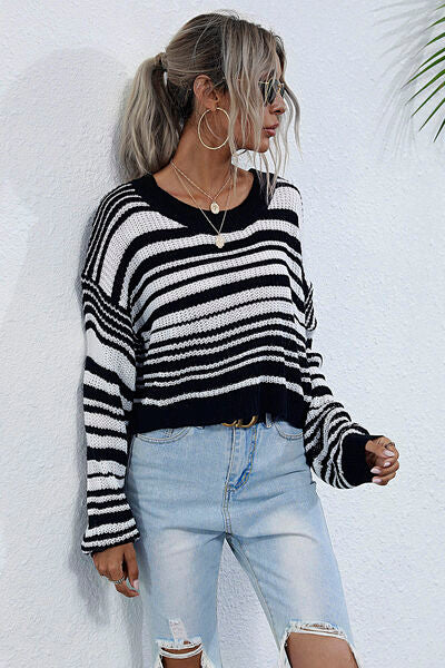 Zazie Striped Sweater