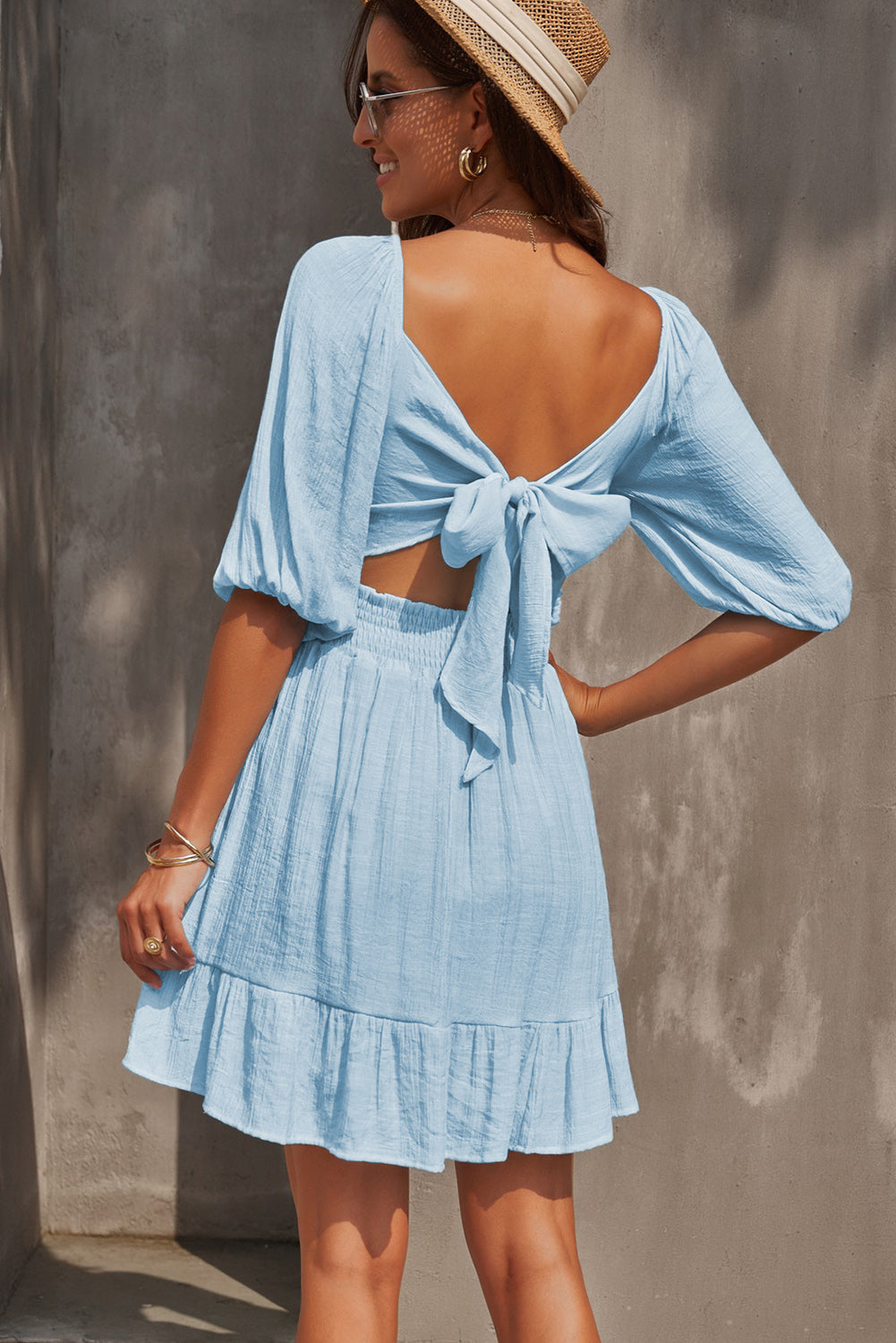 Jenna Tie-Back Dress