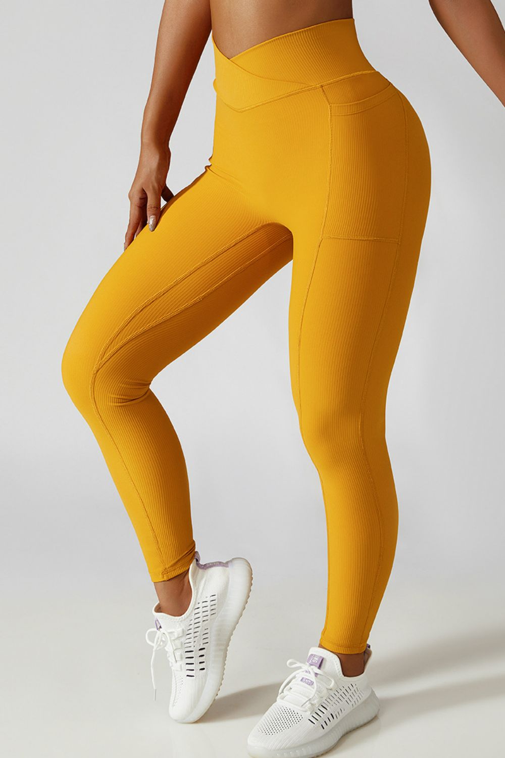 Maggy Crossover Waist Active Leggings - 9 colors