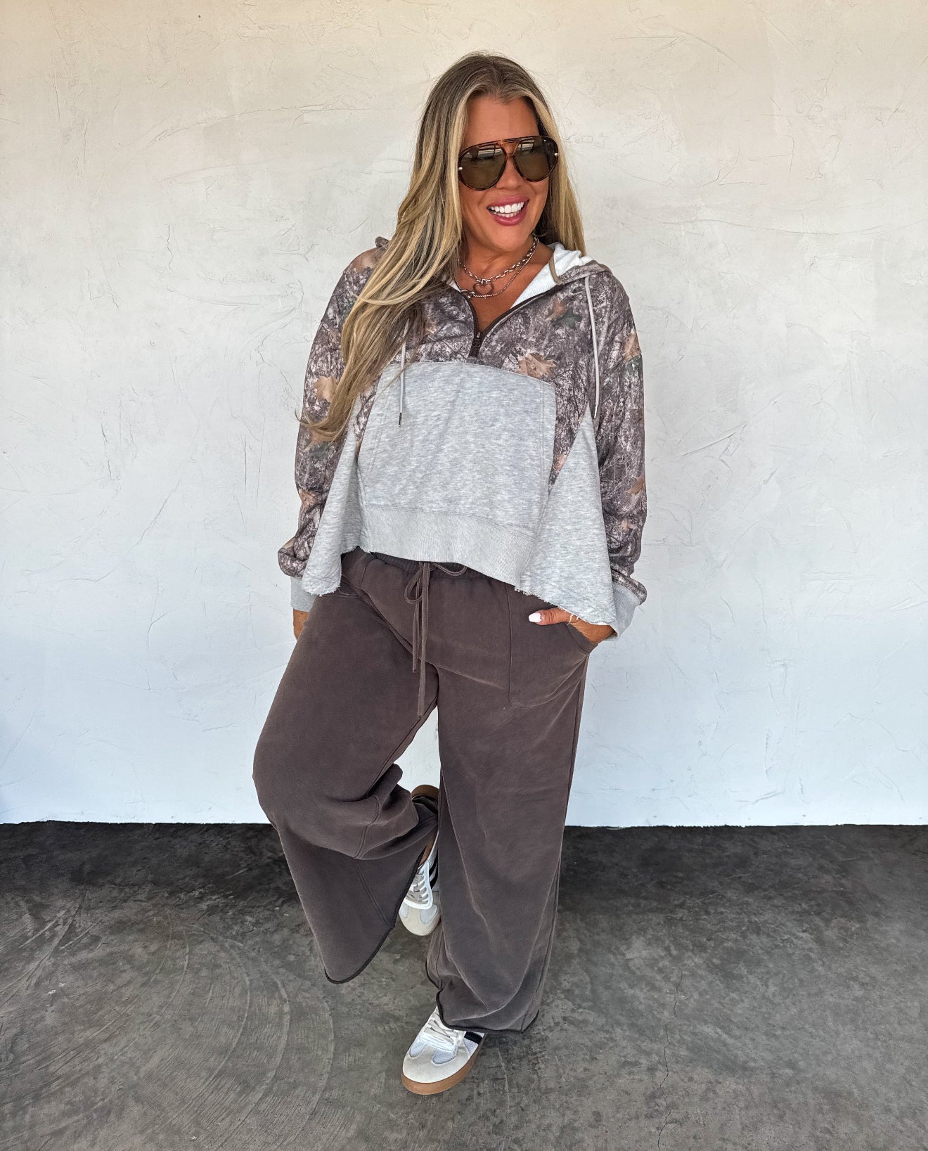 PREORDER - Hunter Half Zip Hoodie Pullover - 3 patterns